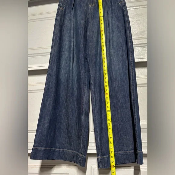 Pilcro antrhopologie Dark Blue Flare Jeans - Picture 3 of 10